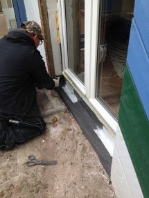 Flüssigkunstoffeinfassung Triflex.